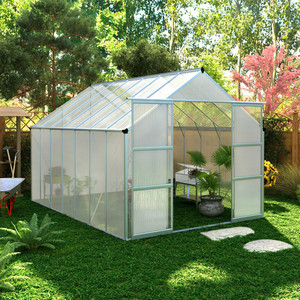 Invernadero de aluminio <span class=keywords><strong>para</strong></span> exteriores popular Invernadero de marco de aluminio <span class=keywords><strong>Invernaderos</strong></span> <span class=keywords><strong>pequeños</strong></span> <span class=keywords><strong>para</strong></span> uso doméstico - Product Image 2