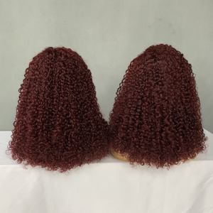 Perruques de cheveux bouclés Pixie en dentelle 360 Premium SDD avec texture ultra-douce, ligne de cheveux naturelle et construction de bonnet respirant - Product Image 2