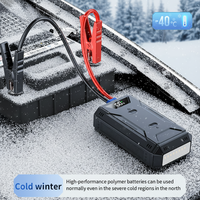 Démarreur de batterie d'urgence pour véhicules Wolf ZD02 1000A, pour moto et voiture, 14,8V, anti-étincelles, éclairage LED