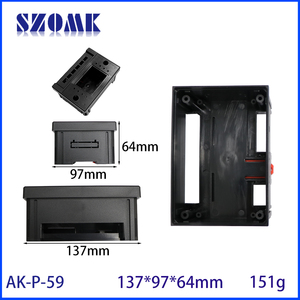 137*97*64 Mét vỏ nhựa hiển thị văn bản nhà ở hiển thị kỹ thuật số bề mặt khung PCB Hộp nối trường hợp - Product Image 2