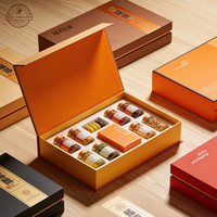 Boîte cadeau magnétique de luxe de style livre avec logo personnalisé et couvercle magnétique rigide pour l'emballage de bijoux haut de gamme, fournisseur en gros