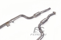 Collecteur d'échappement isolé SS304 pour Mercedes-Benz CLS300 W219 3.0L 2005-2011 – Amélioration de puissance et flux élevé