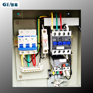 Gabinete de Distribución de Motor/Ventilador de Acero Inoxidable, Caja de Control a Prueba de Lluvia, Voltaje de CA 63A, Gabinete de Control de Ventilador con Enlace de Extinción de Incendios - Product Image 1