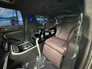 Kit d'intérieur YLD en cuir PU de luxe <span class=keywords><strong>pour</strong></span> Cadillac Escalade Mercedes V260, semi-paravent <span class=keywords><strong>TV</strong></span>, nouveau design, sur mesure <span class=keywords><strong>pour</strong></span> SUV et MPV - Product Image 4
