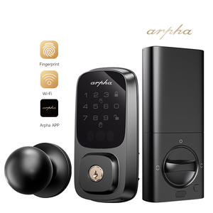आर्फा कीलेस एंट्री वाई-फाई डोरबेल कैमरा फिंगर प्रिंट स्मार्ट डेडबॉल्ट दरवाजा लॉक लॉक - Product Image 3