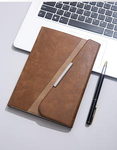 New Notebook <b>Gift</b> <b>Set</b> PU Leather Business Event <b>Gift</b> A5 Thickened Office Notebook with Silk Screen Printing Portable - Product Image 6