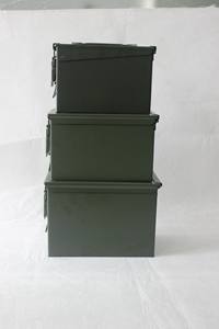 Scatola di munizioni in eccedenza USA scatole di munizioni per contenitore di munizioni metalliche per proiettili - Product Image 6