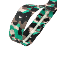 Personnalisé # 5 bandes de fermeture éclair en nylon écologiques à double curseur, imprimées camouflage, accessoires de couture pour sacs à main
