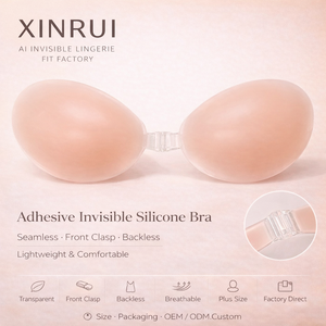 <span class=keywords><strong>Reggiseno</strong></span> Magico Trasparente Senza Schienale, Invisibile, Sexy, in Silicone, Senza Cuciture, Traspirante, Taglie Forti - Product Image 2