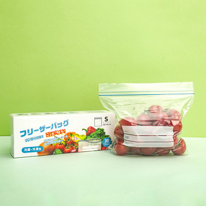 Zipper Top Stand up Pouch 3Sizes PE Transparent Ziplock Food Storage Bag Packaging <b>Removal</b> <b>Box</b> - Product Image 3