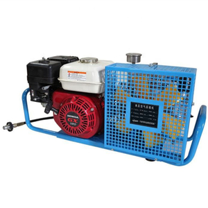 Vier-Zylinder 300 Bar 100 L tragbare Benzin-Luftkompressorpumpe für Tauchgang Brandbekämpfung Atmung Tauchgang - Product Image 4