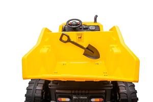 Coche Eléctrico para Niños, Tractor de Ingeniería de Cuatro Ruedas de 12 V, Camión Volquete para Niños - Product Image 5