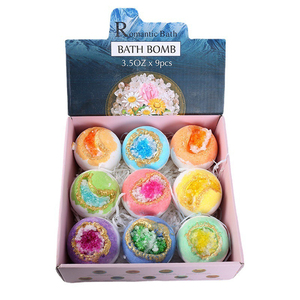 OEM Marque privée Boules de bombe de bain 100% ingrédients naturels Fournitures de bain Bombe de baignoire Bombes de bain en gros - Product Image 1