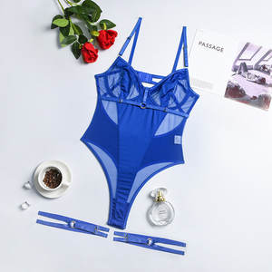 Completi di Lingerie Taglie Forti e Body Sexy da Donna - Collezione <span class=keywords><strong>Intimo</strong></span> Traspirante con Design in Rete Confortevole - Product Image 5