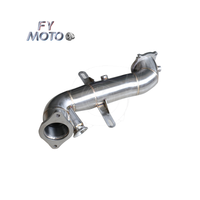 Knalpot Downpipe untuk Alfa Romeo Giulia 200P/280P 2.0T 2017 +