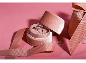 Boîte cadeau en velours personnalisée pour bracelet, pendentif, boucles d'oreilles, collier et bague – Qualité supérieure - Product Image 4