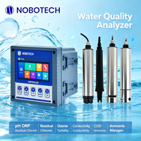 Alat Ukur Kualitas Air Multiparameter NBDT-1600 untuk Akuakultur, Mengukur Oksigen Terlarut, Konduktivitas Listrik, Ion Klorida, dan Amonia