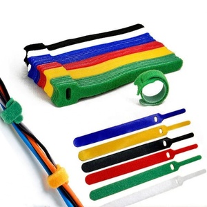 สายรัดสายรัดปรับได้, สายรัดสองด้านสามารถใช้ซ้ำได้มีตะขอและสายรัดห่วง - Product Image 5