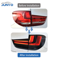 Luz trasera LED Junyo para BMW X5 F15 2014-2018, luces traseras LED completas mejoradas, conectar y usar.