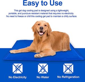 No se necesita agua ni refrigeración, almohadilla de refrigeración <span class=keywords><strong>para</strong></span> <span class=keywords><strong>perros</strong></span> activada por presión no tóxica, alfombrilla de refrigeración de espuma de patrón sólido <span class=keywords><strong>para</strong></span> mascotas <span class=keywords><strong>para</strong></span> <span class=keywords><strong>perros</strong></span> y gatos - Product Image 4