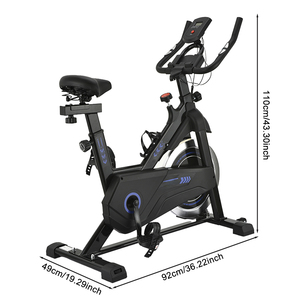 <span class=keywords><strong>Bicicleta</strong></span> de <span class=keywords><strong>Spinning</strong></span> Profesional para Uso en Interiores, <span class=keywords><strong>Bicicleta</strong></span> de Ejercicio de Acero, <span class=keywords><strong>Bicicleta</strong></span> de <span class=keywords><strong>Spinning</strong></span> para Fitness Aeróbico en Casa con Pantalla - Product Image 3