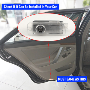 Projecteurs LED de bienvenue pour BMW Série 3/4 (E90/E92/F30/F32/F80/F82/M3/M4) – Logo de voiture effet fantôme, étanches IP67, installation facile - Product Image 5