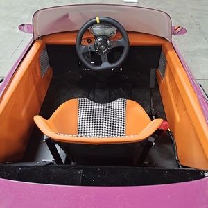 Carcasa de Karting Estilo Porsche Rosa Personalizada para Entusiastas de Carreras de Adultos - Product Image 2