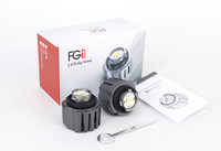 FG1 L1B jenis kipas lampu kabut LED otomatis DRL untuk Toyota Corolla Harrier mahkota Hilux Hiace Atley lampu kabut mobil lampu siang hari