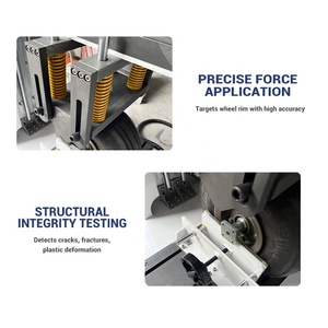 เครื่องทดสอบความทนทานต่อแรงกระแทกของล้ออากาศยานแบบเรเดียล เครื่องทดสอบแรงกระแทกของวงล้อและดุมล้อ อุปกรณ์ทดสอบประสิทธิภาพการรับแรงกระแทกของล้อ - Product Image 5