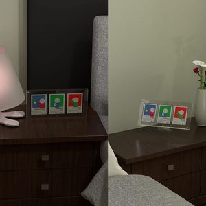 حامل عرض بطاقات البوكيمونات, حامل بطاقات مصنوع من الأكريليك المغناطيسي ، <span class=keywords><strong>3</strong></span> عبوات ، إطار بطاقة التداول ، لعرض بطاقات رياضة البيسبول - Product Image 6