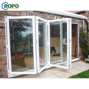 Porte intérieure pliante CE, double battant, avec verre, conforme aux normes australiennes - Product Image 4