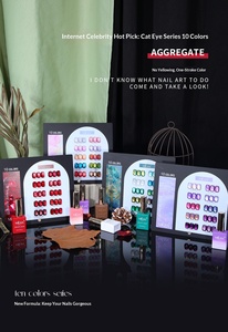 ชุดสีเจลทาเล็บมินิ 10 สีใหม่จากมิลาน สำหรับฤดูร้อน ดีไซน์ขวดแคทอาย ไม่เหลือง ติดทนนาน เหมาะสำหรับร้านทำเล็บ - Product Image 4