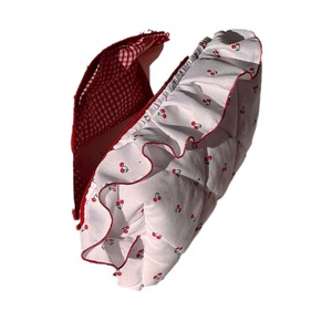 Pochette cosmétique à volants faite à la main, best-seller transfrontalier, fraîche et simple, grande capacité pour le rangement des produits de soin de la peau - Product Image 5
