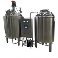 Équipement de mélange de produits chimiques, de parfums et d'onguents de grande capacité 500L, en acier inoxydable, avec moteur à roulement, agitateur écologique, pompe mélangeuse