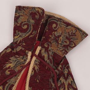 Capa Tudor para Hombre, Disfraces Medievales Renacentistas, Chal Steampunk, Capa <span class=keywords><strong>de</strong></span> Hombro Descubierto, Disfraz <span class=keywords><strong>de</strong></span> Rey Tudor Noble, Capa <span class=keywords><strong>de</strong></span> un Solo Hombro - Product Image 6