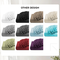 Drap-housse élastique 100 % polyester pour les États-Unis