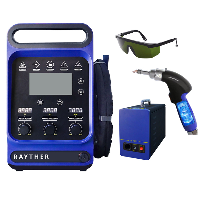 New Mini Portable Handheld Fiber Laser Welder High Speed Welding Machine for Industrial Use Rayther Laser 1500W/2000W/2500W