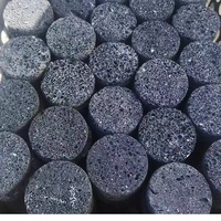 Diffuseur de pierres de lave volcanique en forme de disque rond avec pierre ponce, écologique, sans flamme, pour aromathérapie et décoration intérieure