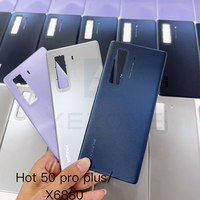 Coque arrière en verre d'origine en gros pour Infinix Hot 50 Pro Plus, coque de batterie X6880 X6850 X673B pour Infinix Hot 50i