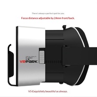 Casque de réalité virtuelle V5 tout-en-un, casque 4D, BOX audio-vidéo, lunettes VR, expérience immersive