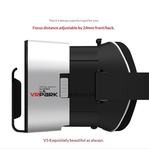 Casque de réalité virtuelle V5 tout-en-un, casque 4D, BOX audio-vidéo, lunettes VR, expérience immersive - Product Image 3