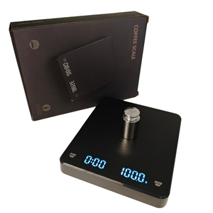 Balance électronique Timing 3KG Café infusé à la main Balance <span class=keywords><strong>de</strong></span> cuisine domestique Petit dispositif <span class=keywords><strong>de</strong></span> pesage <span class=keywords><strong>de</strong></span> grains <span class=keywords><strong>de</strong></span> café Balance à café automatique - Product Image 4