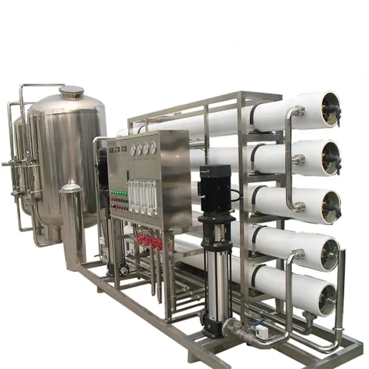 Mesin desalinasi air asin sistem somosis terbalik, 10m 3/jam