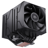 Ventilateur CPU horizontal ultra-mince SNOWMAN MX660 OEM avec logo, 4 broches PWM, refroidisseur d'air pour PC, caloduc thermique pour processeurs Ryzen X99 AM5