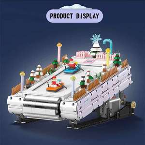 Mould King 10158 Ski Resort modelo ladrillos juguetes juego juguetes técnicos entretenimiento MOC bloques de construcción para niños - Product Image 3