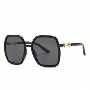 Gafas de Sol de Gran Tamaño con Marco Grande, Estilo Vintage de Lujo 2022, Protección UV400, Lentes Degradadas, Gafas de Sol Cuadradas Extra Grandes para Mujer - Product Image 4