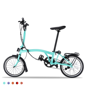 XKM-XiaoBu Três estágios bicicleta dobrável de 16 polegadas bicicleta dobrável SENSAH 6-velocidades xiaobu bom comutação assistente de energia auxiliar bicicleta - Product Image 1