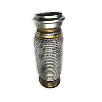 Tuyau soufflé en acier inoxydable pour échappement, référence OE M66 7091 0405, compatible avec les moteurs Cummins ISX 11.9 15.0 ISM 10.8, tuyau flexible pour camion