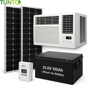 <span class=keywords><strong>Climatiseur</strong></span> solaire de fenêtre de <span class=keywords><strong>sortie</strong></span> de double <span class=keywords><strong>sortie</strong></span> de 24V DC 4000btu-24000btu pour l'écurie ou le décrochage - Product Image 6