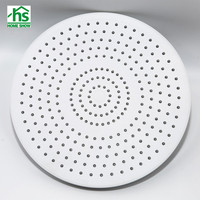 Pommeau de douche en plastique ABS, douche avec Gel de silice liquide, 8 pouces, douche de pluie, pour salle de bains